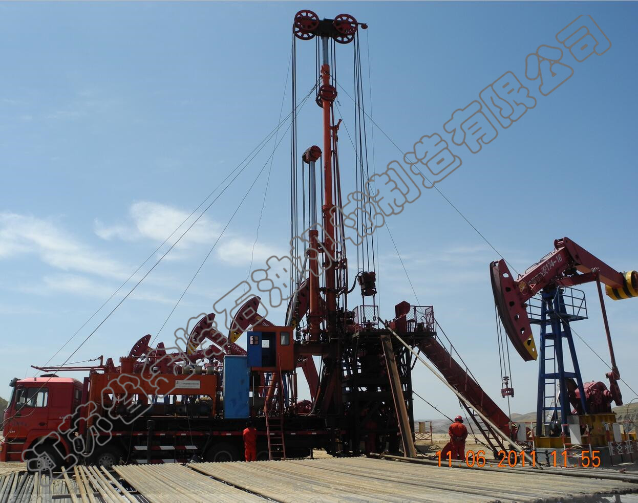 輪式修井機與履帶式修井機的對比介紹